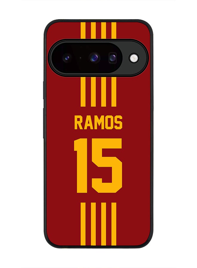 For Google Pixel 10 Case,Slim fit Camera Protection, Shockproof Thin Phone cover  - Football - Spain ,  Ramos